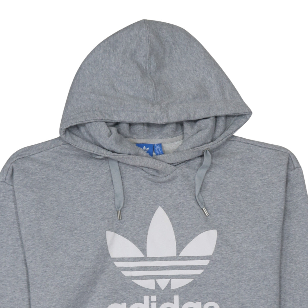 Mens UK Size L adidas Grey Pullover Hoodie