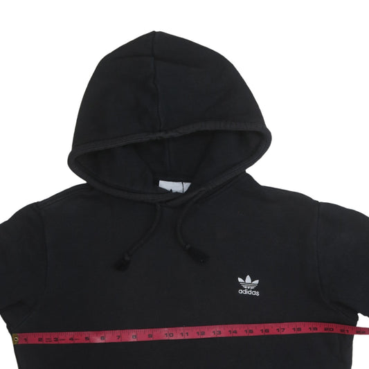 Mens UK Size M adidas Black Pullover Hoodie