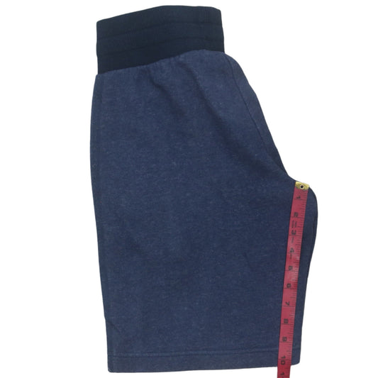 Adidas Men's Blue Sweat Shorts S Elastic Waist Casual