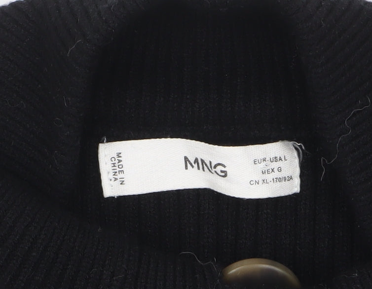 Womens UK Size XL MNG Black Vest Jumper
