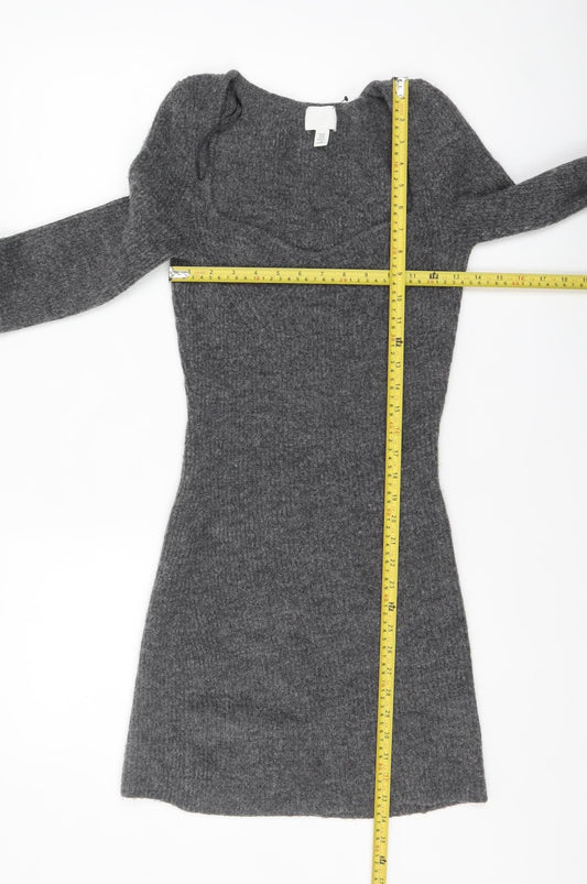 Womens UK Size XS H&M Bodycon Dress