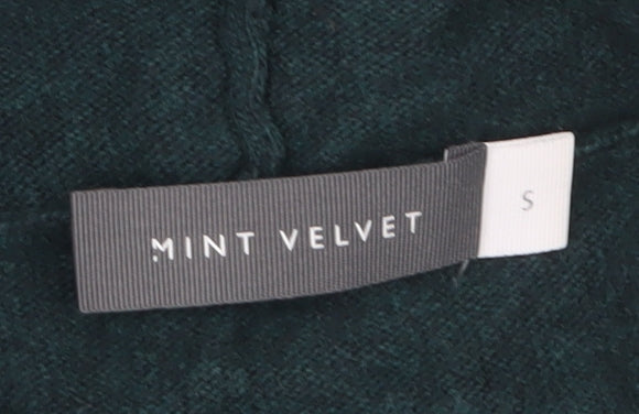 Womens UK Size S Mint Velvet Green Pullover Jumper