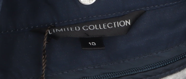 Womens UK Size 10 Marks and Spencer Blue Parka Coat