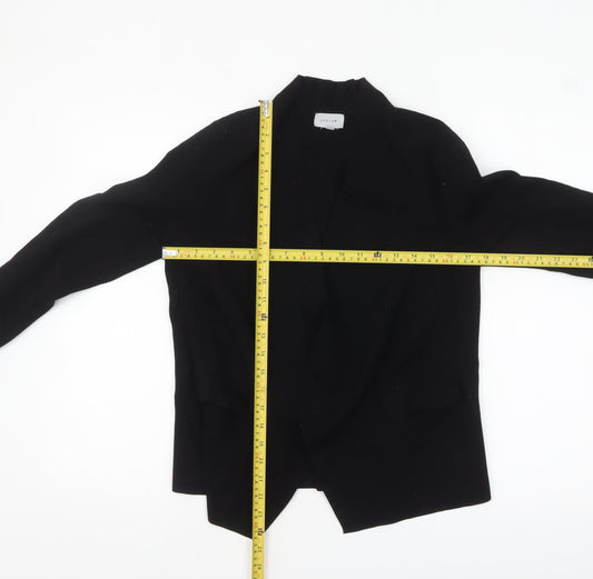 Womens UK Size M Jigsaw Black Cardigan Jumper