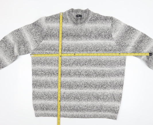 Mens UK Size 2XL F&F Grey Pullover Jumper