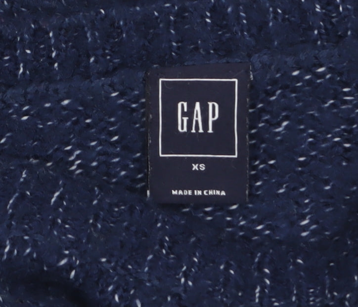 Womens UK Size XS Gap Blue Pullover Jumper