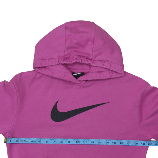 Womens UK Size XS Nike Pink Pullover Hoodie