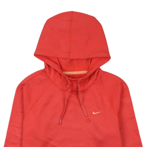 Womens UK Size XS Nike Red Pullover Hoodie