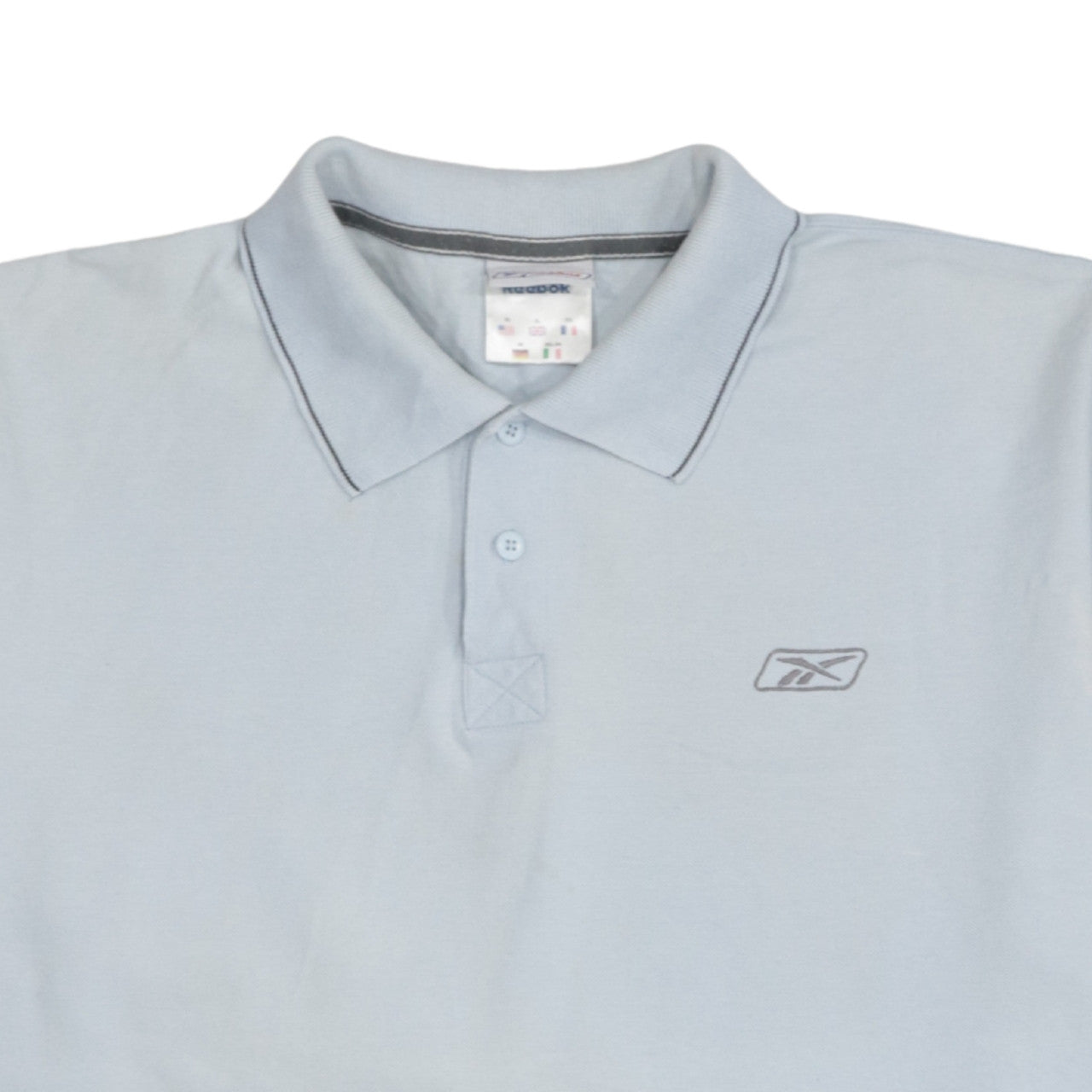 Mens UK Size XL Reebok 100% Cotton Polo Shirt