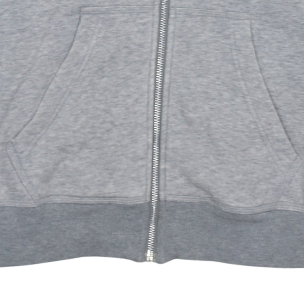 Additional view of Adidas Originals Women Grey Full Zip Hoodie, size 12, Lined Hooded