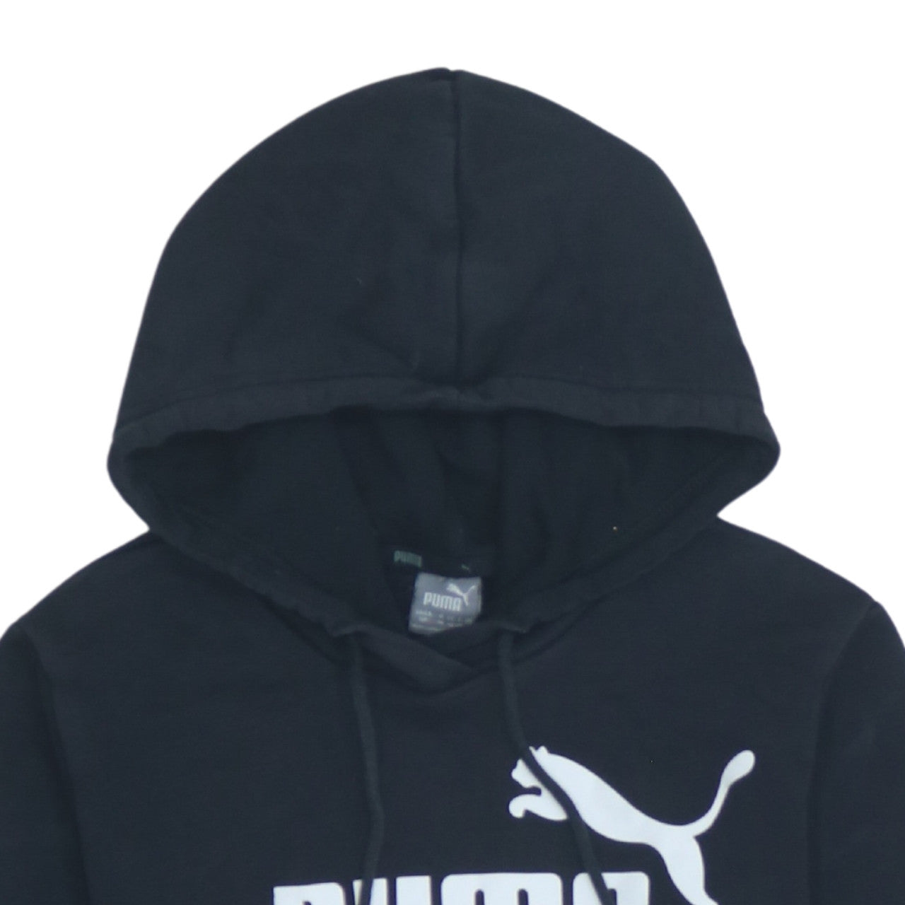 Womens UK Size 10 PUMA Black Pullover Hoodie
