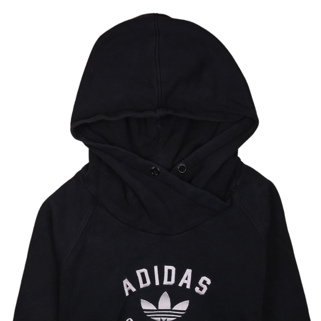 Womens UK Size 16 adidas Black Pullover Hoodie
