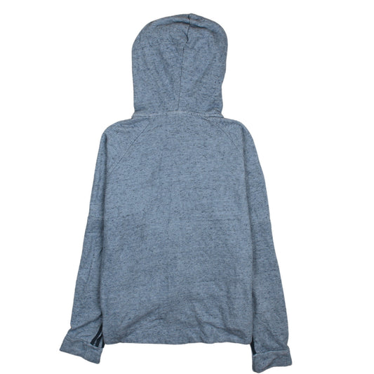 Womens UK Size M adidas Blue Pullover Hoodie