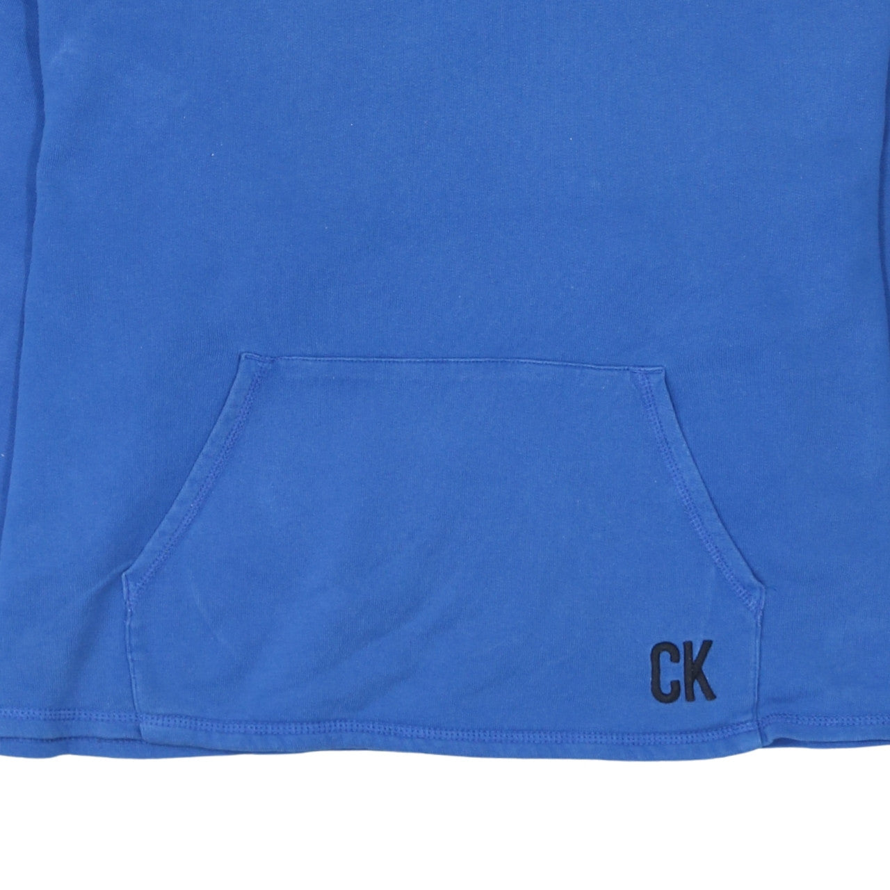Womens UK Size M Calvin Klein Jeans Blue Pullover Hoodie