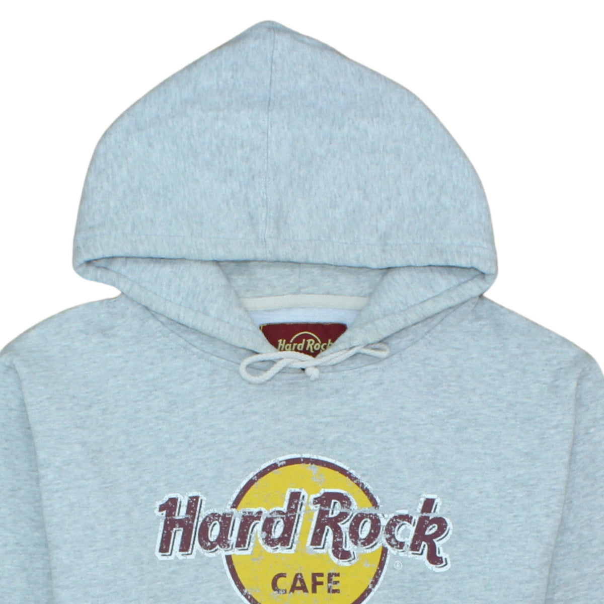 Womens UK Size M Hard Rock Cafe Grey Pullover Hoodie