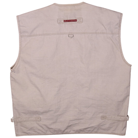 Mens UK Size 3XL K.L.NU Beige Bodywarmer