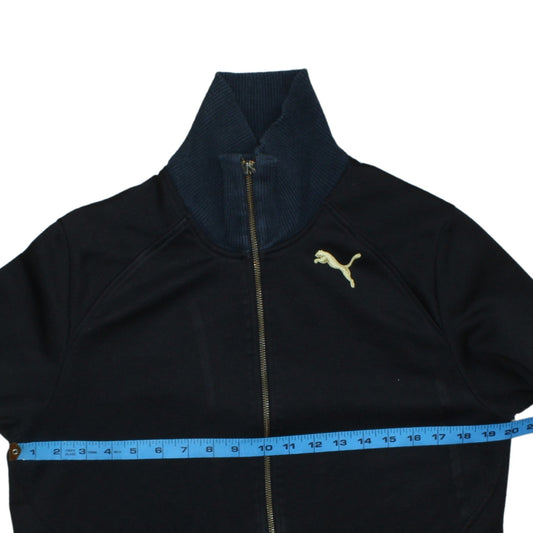 Mens UK Size M PUMA Black Gym & Training Running & Jogging Jacket