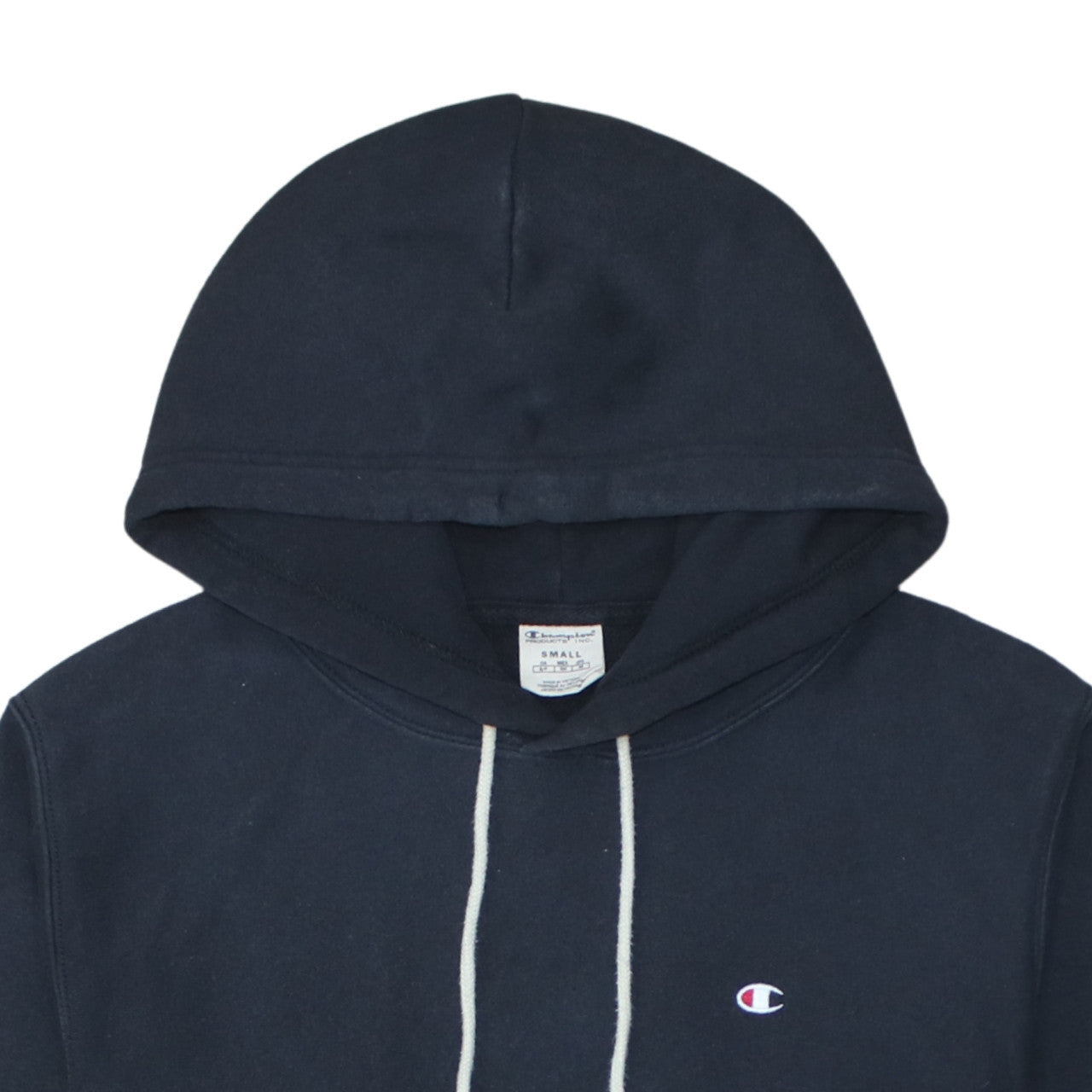 Mens UK Size S Champion Black Pullover Hoodie
