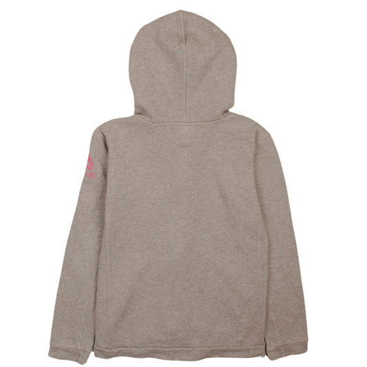 Girls UK Size 13-14 Years Reebok Grey Full Zip Hoodie