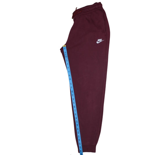 Womens UK Size M Nike Regular Fit Jogger Red Trousers