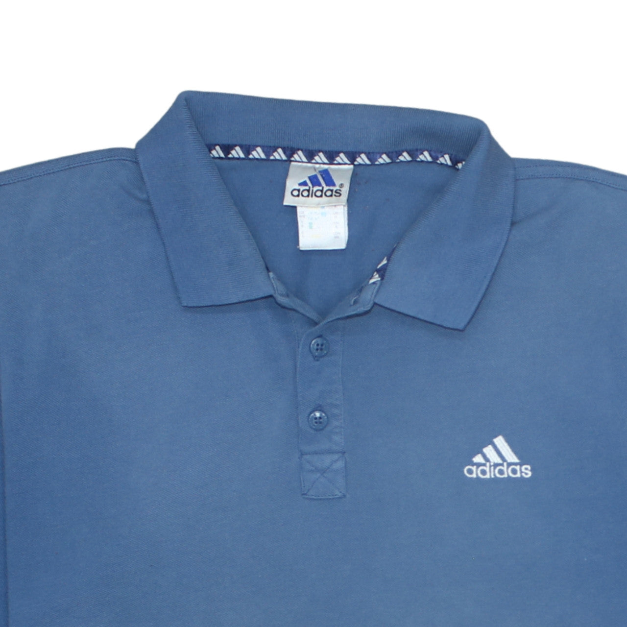 Mens UK Size M adidas Cotton Blend Polo Shirt