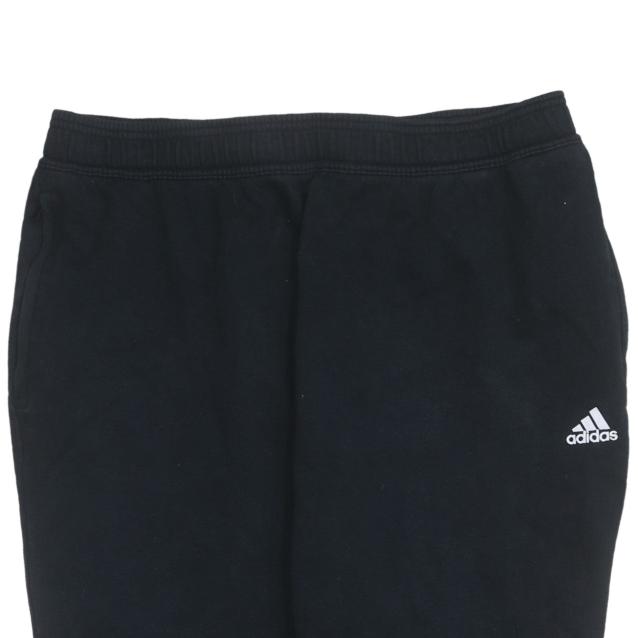 Mens UK Size XL adidas Regular Fit Jogger Black Trousers