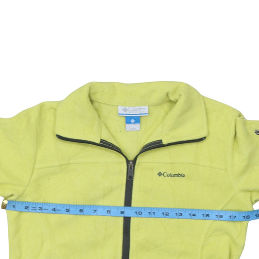 Womens UK Size 14 Columbia Yellow Basic Jacket
