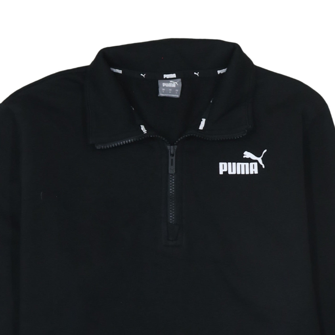 Womens UK Size L PUMA Black Pullover Sweatshirt