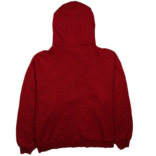 Mens UK Size XL Disney Store Red Full Zip Hoodie