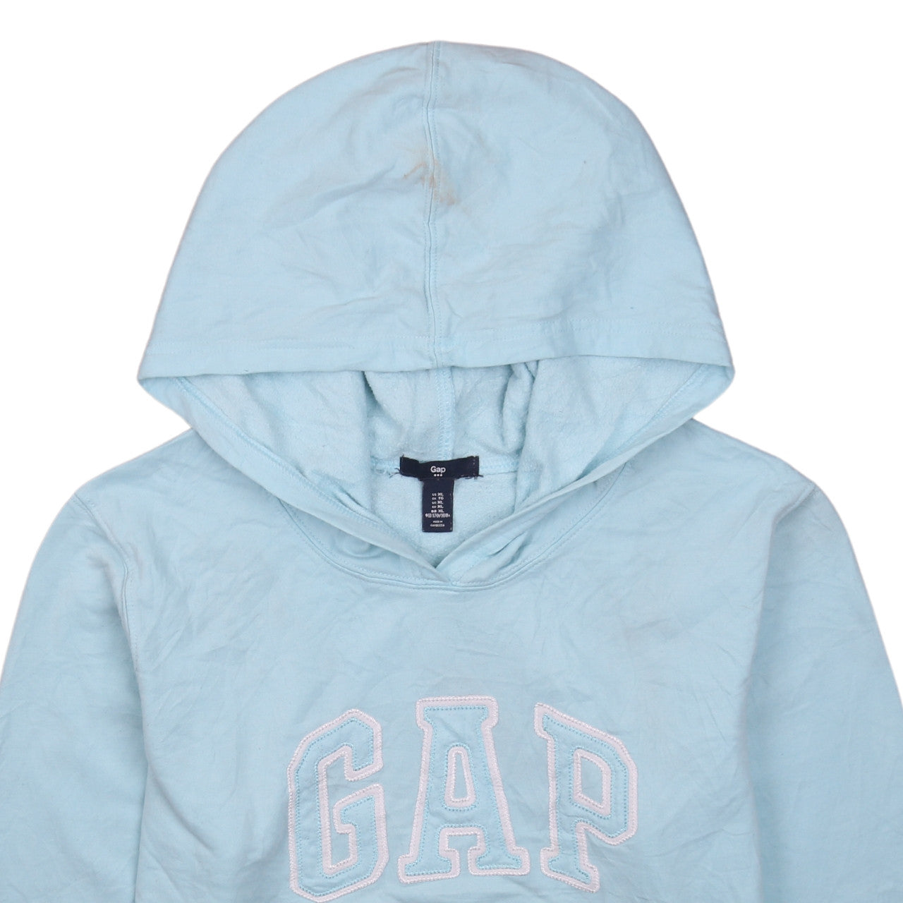 Womens UK Size XL Gap Blue Pullover Hoodie