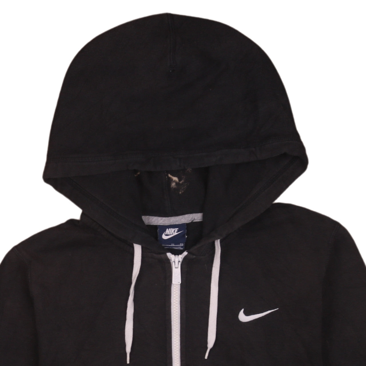 Mens UK Size XL Nike Black Full Zip Hoodie