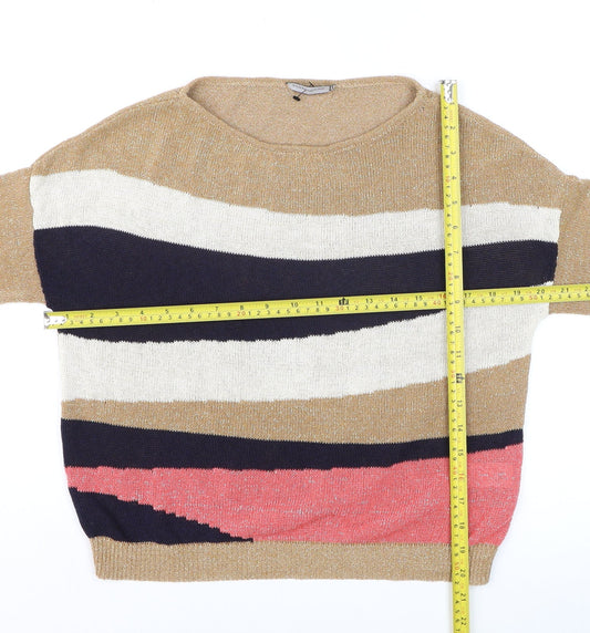 Womens UK Size S Superdry Multicoloured Pullover Jumper