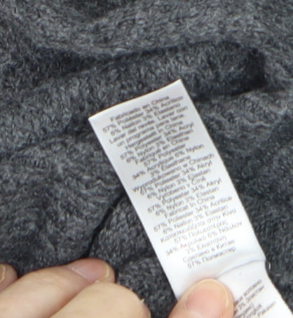 Womens UK Size S NEXT Grey Pullover Jumper