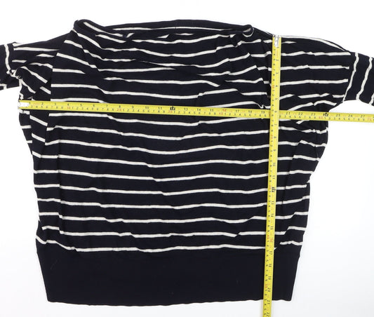 Womens UK Size XS H&M Blue Pullover Jumper