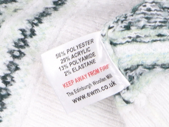 Womens UK Size S Isle Multicoloured Pullover Jumper