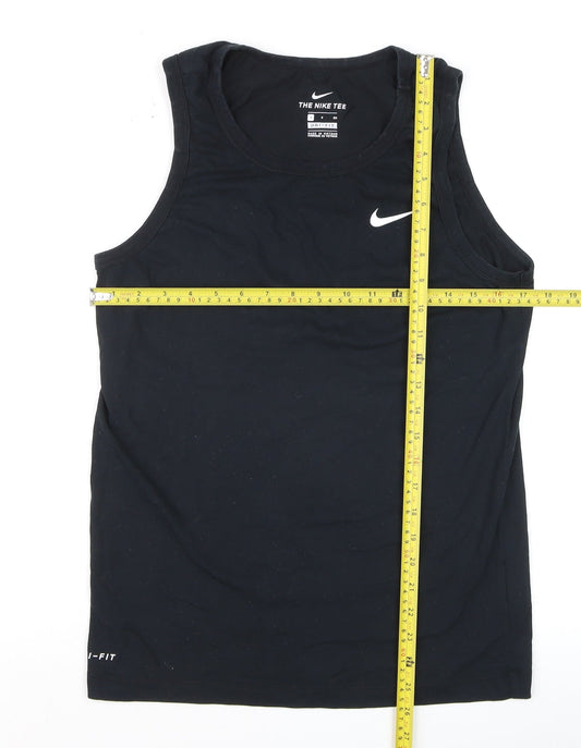 Mens UK Size S Nike Black Gym & Training Running & Jogging Tank