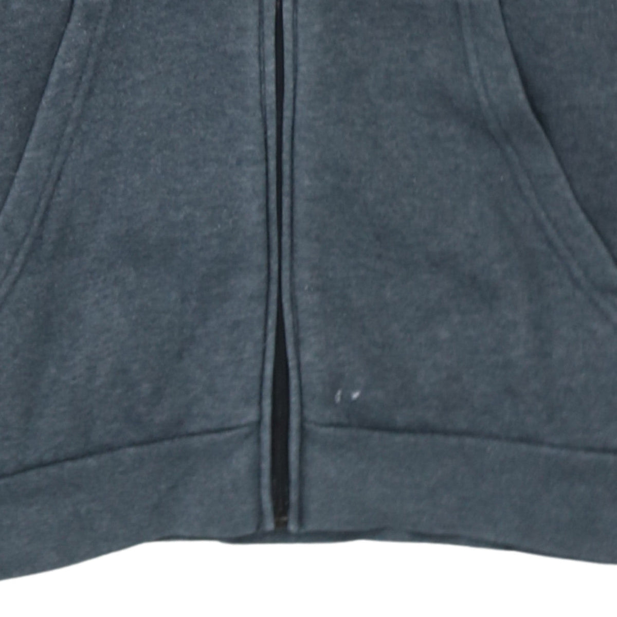 Additional view of Adidas boys’ grey full zip fleece hoodie, size 13-14, years