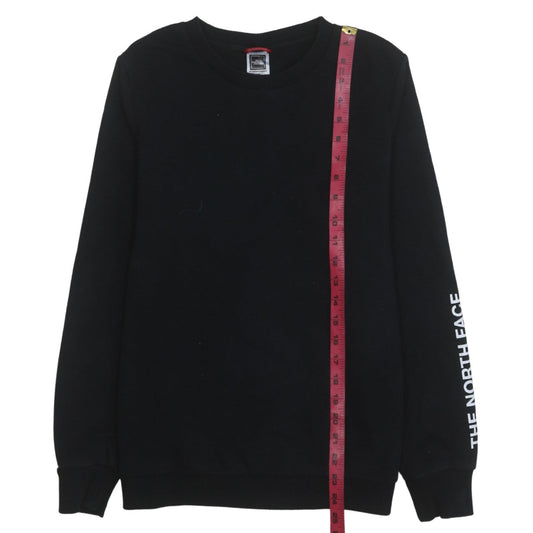 Womens UK Size M The North Face Black Pullover Sweatshirt