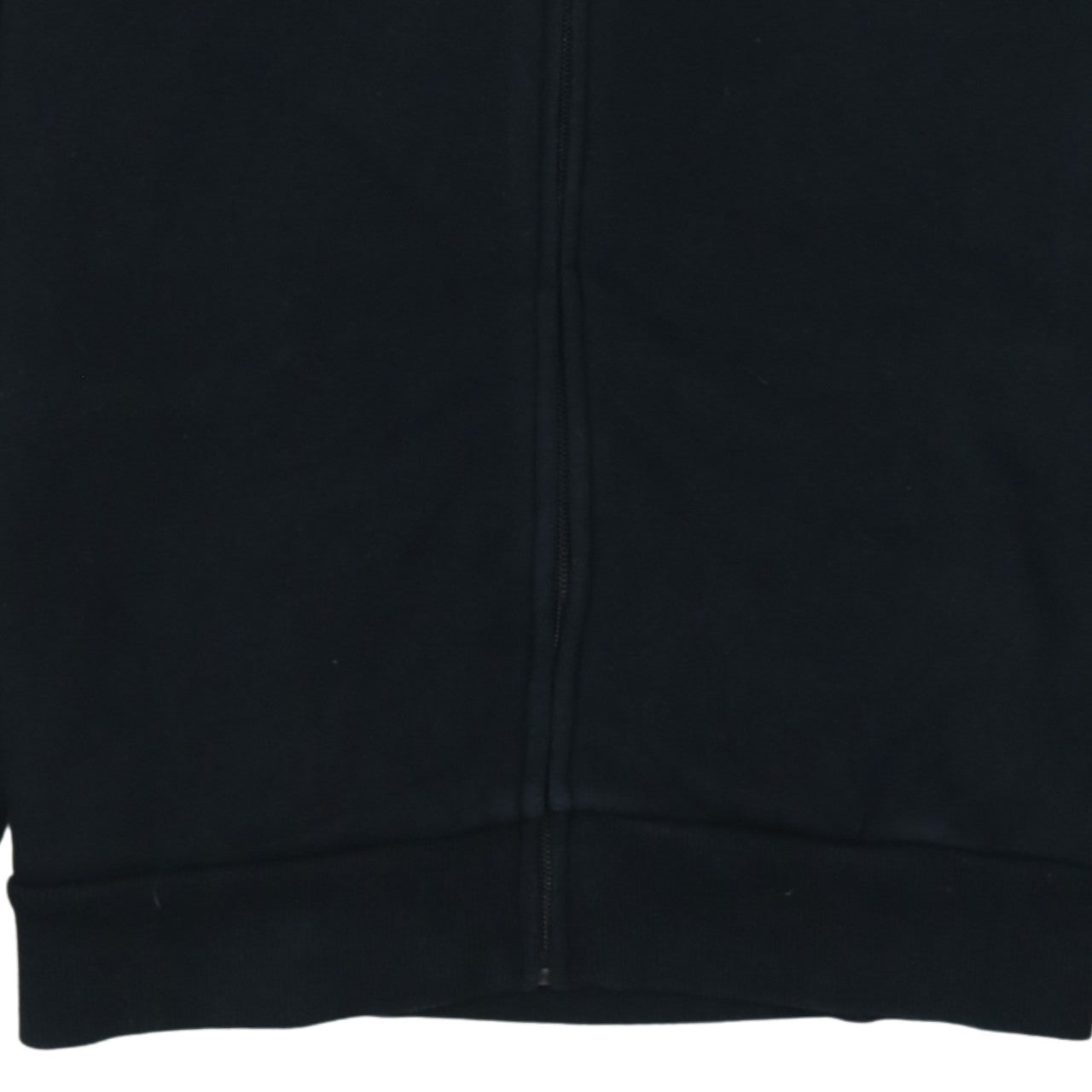 Additional view of Puma boys’ black full zip hoodie sweatshirt, size 13-14, years cotton blend