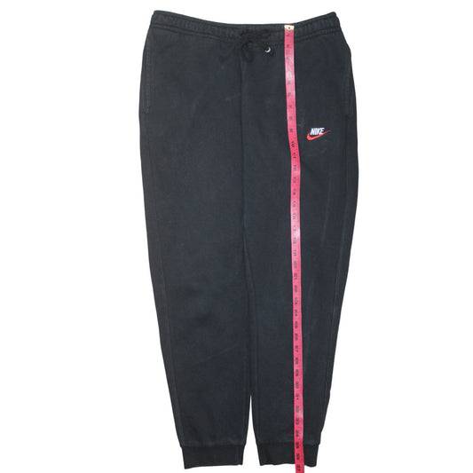Mens UK Size L Nike Regular Fit Jogger Black Trousers
