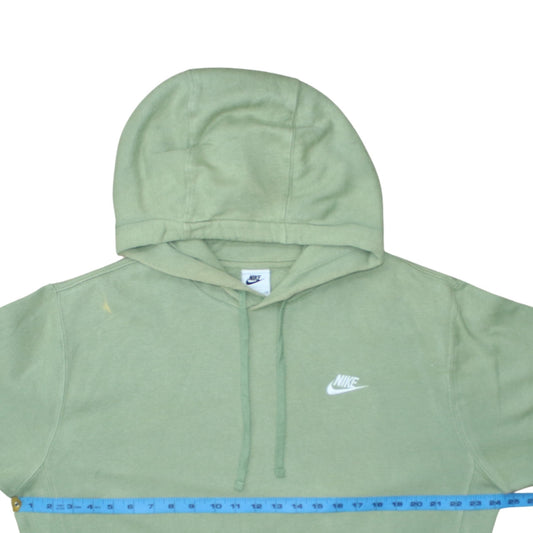 Mens UK Size S Nike Green Pullover Hoodie