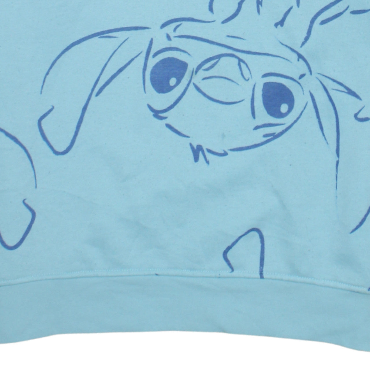 Womens UK Size S Disney Blue Pullover Sweatshirt