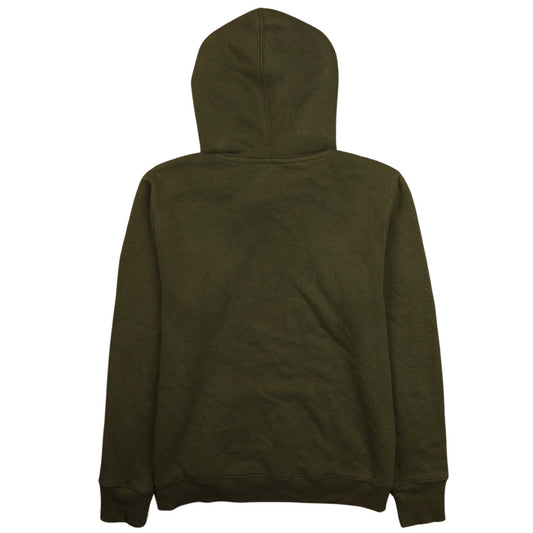 Womens UK Size L FILA Green Pullover Hoodie