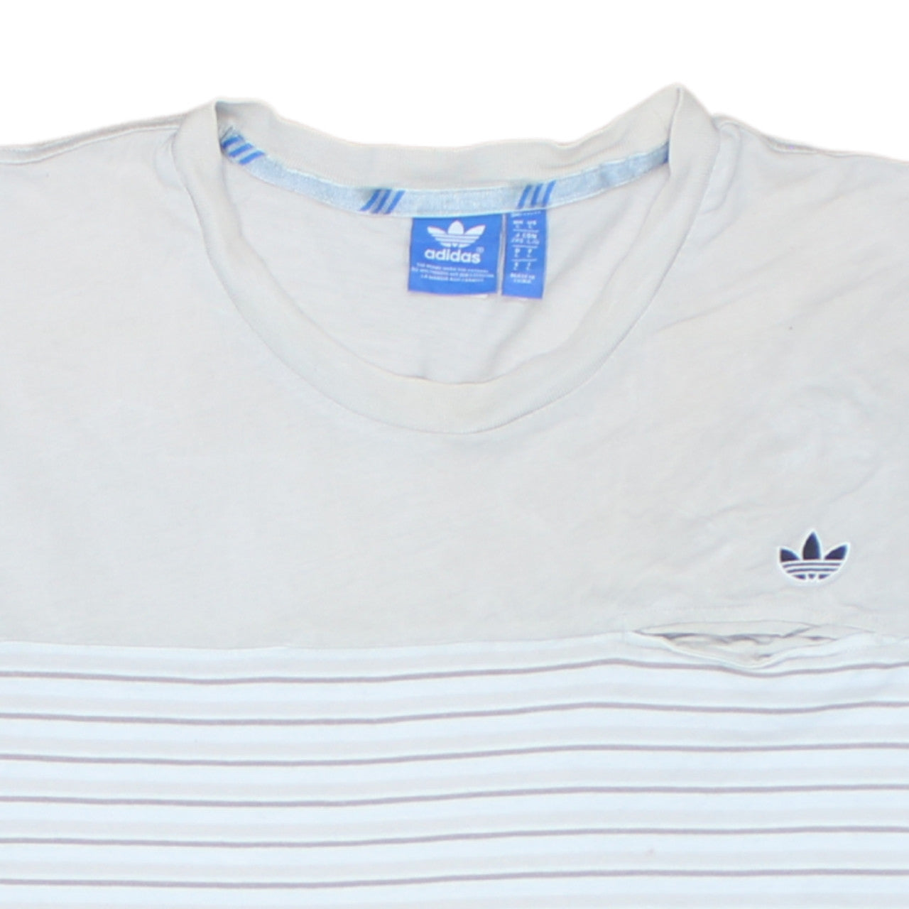 Mens UK Size L adidas White T-Shirt