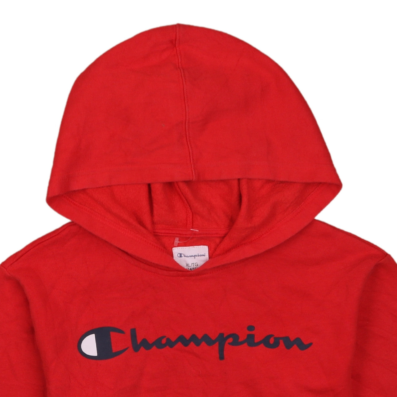 Womens UK Size 14 Champion Red Pullover Hoodie