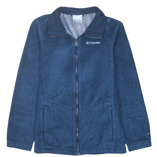 Womens UK Size L Columbia Blue Hiking Walking Outdoor Gym & Training Jacket