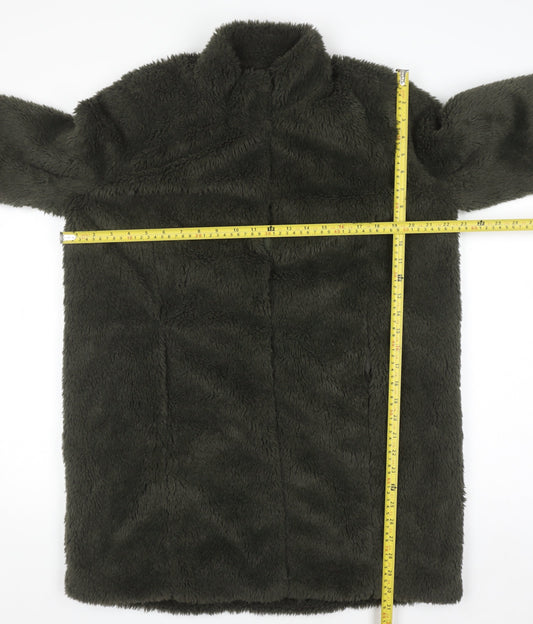 Womens UK Size L VERO MODA Green Puffer Jacket