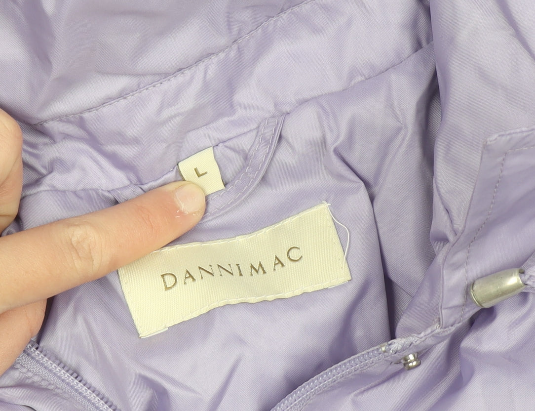 Womens UK Size L Dannimac Purple Rain Coat