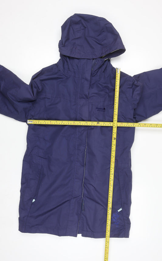 Womens UK Size 12 Regatta Blue Rain Coat