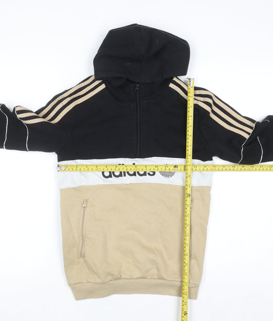 Boys UK Size 11-12 Years adidas Multicoloured Full Zip Hoodie